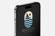 Big Sail Pro Travel Logo, a Branding & Logo Template by Design_Planet (Thumbnail 2 of 5)
