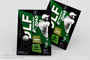 Golf Tournament Flyer Template, a Flyer Template by Satgur Graphic Design (Thumbnail 2 of 5)