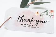 Lovely Ballikha - A Lovely Script Fo, a Script Font by ianmikraz (Thumbnail 8 of 8)