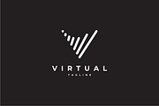 Virtual Letter V Logo Design, a Branding & Logo Template by yopie (Thumbnail 3 of 4)