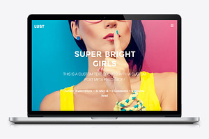 Lust - Journal Wordpress Theme