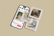 Instagram Post Mockup, an iPhone Mockup by Twins_studio926 (Thumbnail 4 of 5)