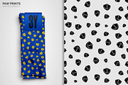 Paw Prints Seamless Patterns, a Pattern Graphic by 3Y_Design (Thumbnail 6 of 7)