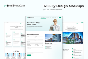 Healthcare Website Template In Figma