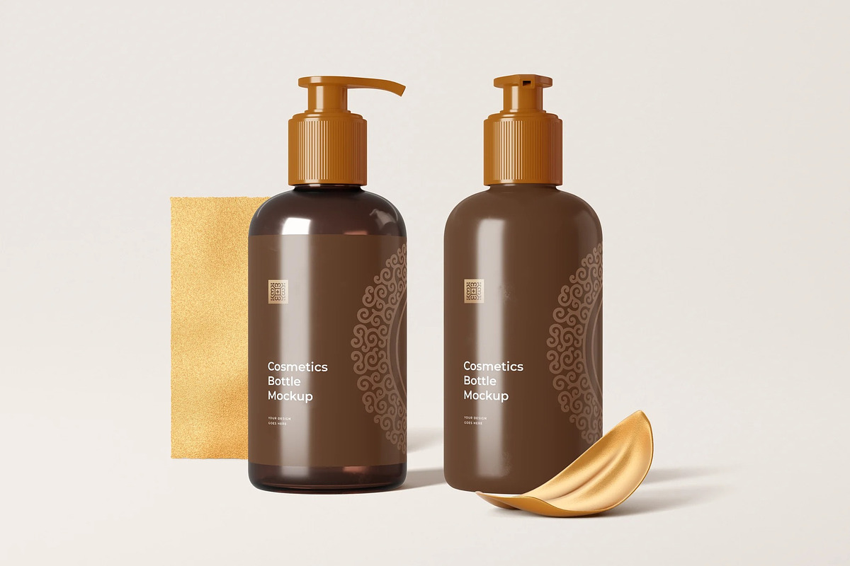 Cosmetic Bottle Mockup, a Product Mockup by zpackcreative (Photo 1 of 6)
