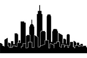 City Skyline Silhouette Bundle, an Object Graphic by Creativeshirt (Thumbnail 3 of 20)