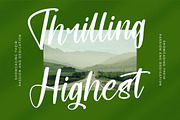 Shothery Mistoph Modern Handwritten, a Script Font by stylishtype.co (Thumbnail 10 of 20)