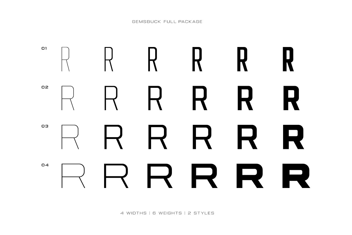 Gemsbuck Modern Vintage Font Family, a Sans Serif Font by Andika Fez (Photo 5 of 13)