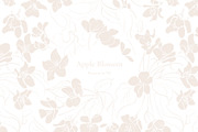 Apple Blossom Pattern Collection, a Pattern Graphic by Note And Silence (Thumbnail 6 of 8)