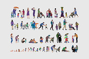 Babies, children & parents, a Person Illustration by Volkan Aydemir (Thumbnail 2 of 10)