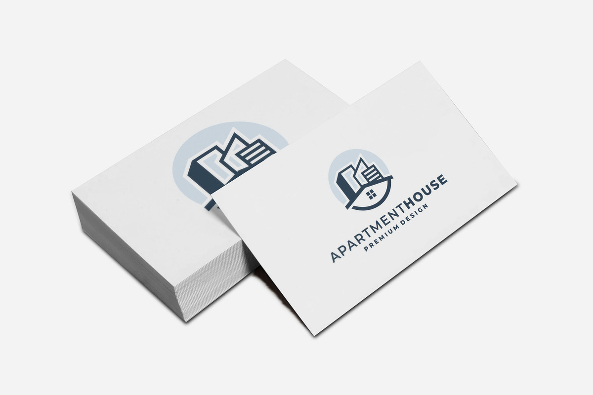 apartment house logo design, a Branding & Logo Template by mouze_art (Photo 1 of 3)