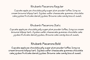 Rhubarb Macaron, a Handwritten Font by Sofia Skoog (Thumbnail 7 of 11)