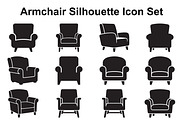 Plush Reading Chair Silhouettes, an Object Graphic by Designs_River (Thumbnail 1 of 3)