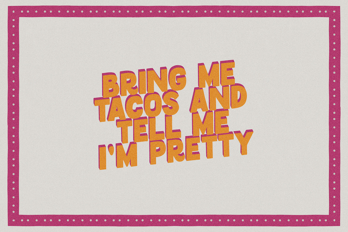 Cantina Fresca Display + Elements, a Sans Serif Font by Callie Rian & Co. (Photo 7 of 14)