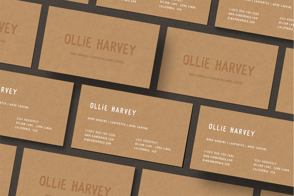 Pinewood - Handpainted Rustic Sans preview 7