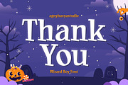 Wizard Boy, a Serif Font by agnyhasyastudio (Thumbnail 11 of 11)