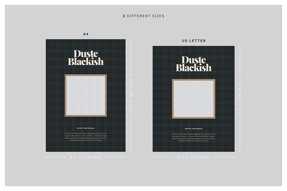 BLACKISH Editorial Lookbook, a Magazine Template by Arif Tri Ananta (Photo 6 of 14)