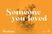 Veshion Floral Display Font, a Font by Aluyeah Studio (Thumbnail 6 of 8)