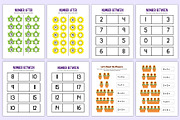 Kindergarten Numbers Workbook Kids, a Stationery Template by Mustafiz (Thumbnail 6 of 7)