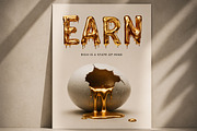 Golden Drip Font, a Handwritten Font by Handmadefont (Thumbnail 11 of 14)