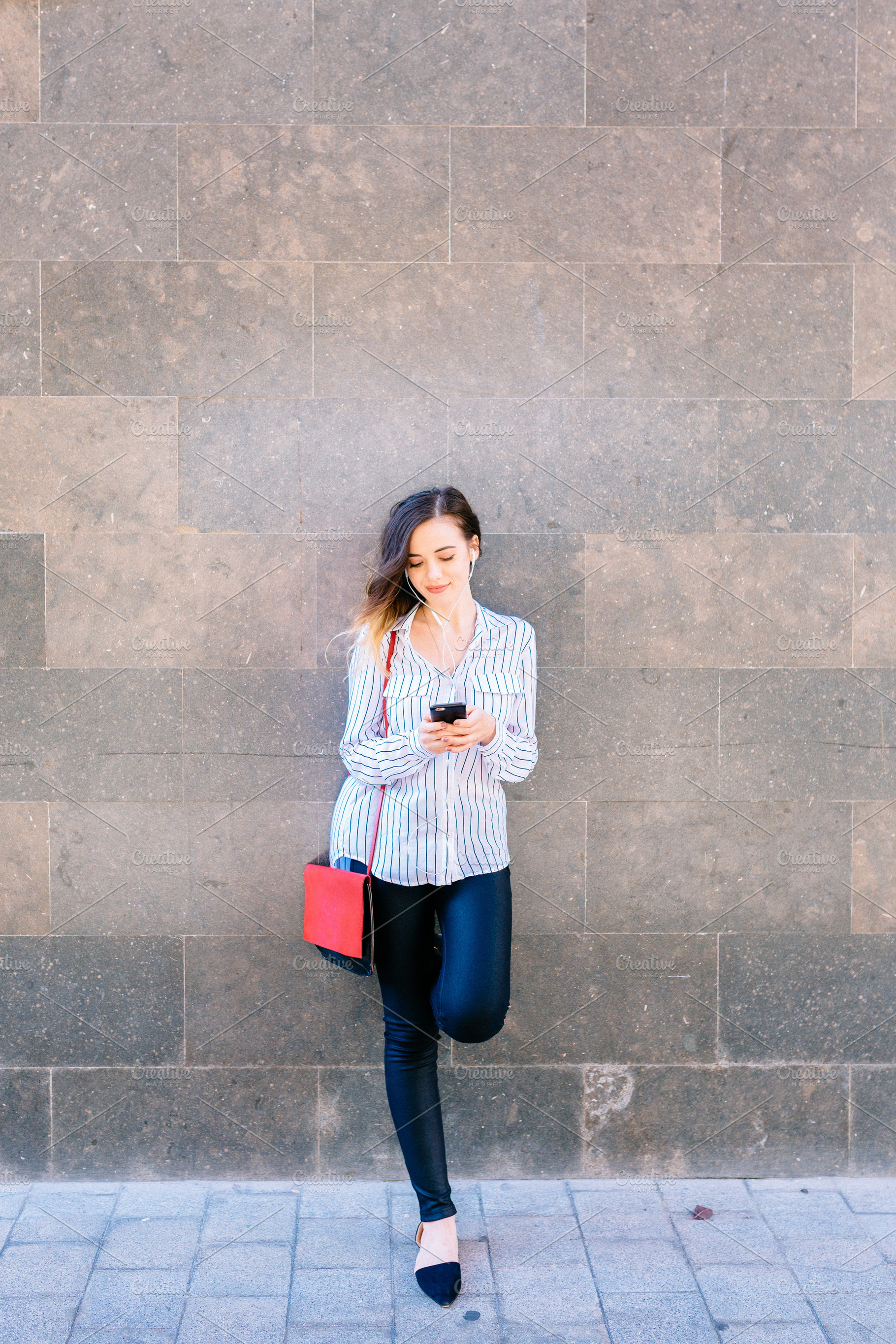 Businesswoman in the city featuring portrait, woman, and female, a Person Photo by FunkyMedia