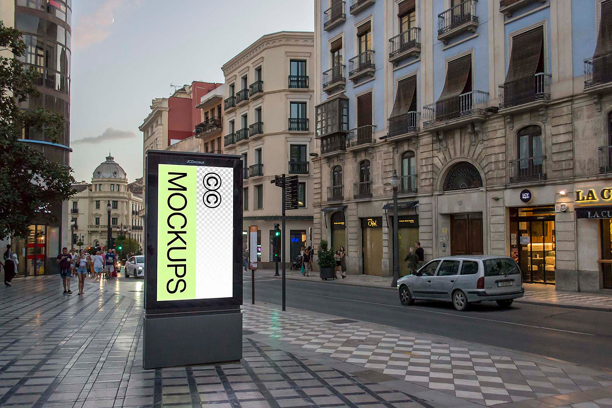 Street Poster Mockup P008, an Advertising Mockup by CC Mockups (Photo 2 of 3)