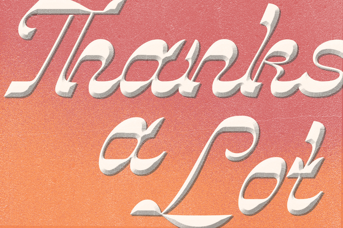Vindale - Vintage Script Typeface, a Script Font by Letterhend Studio (Photo 9 of 9)