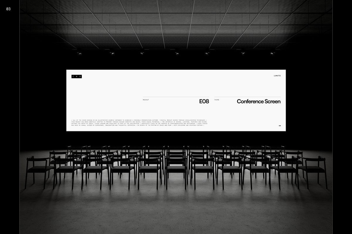 DUO Conference Mockups E05 + E08, an Advertising Mockup by Lumatte (Photo 4 of 13)