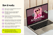 Chic Accountant Website Squarespace, a Squarespace Template by Template Twist Shop (Thumbnail 5 of 11)