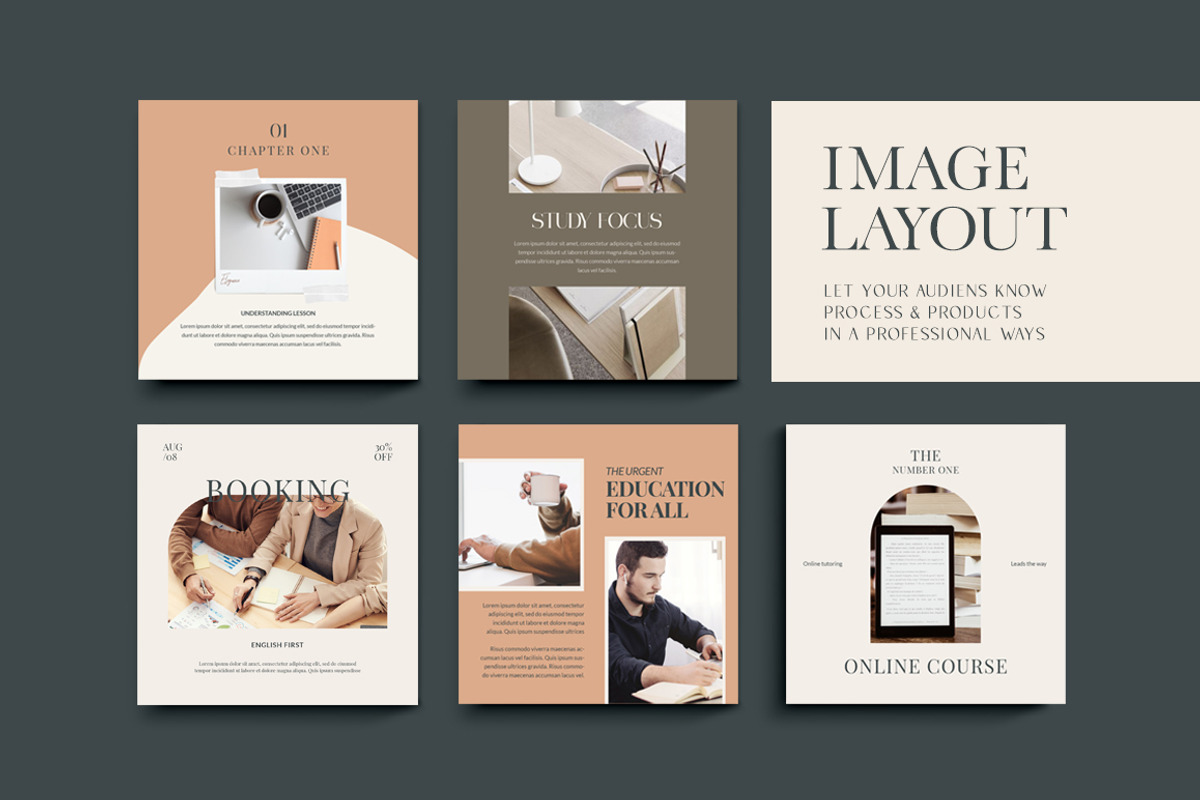 Instagram For eCourse Coach CANVA PS, a Social Media Template by Eviory (Photo 35 of 56)