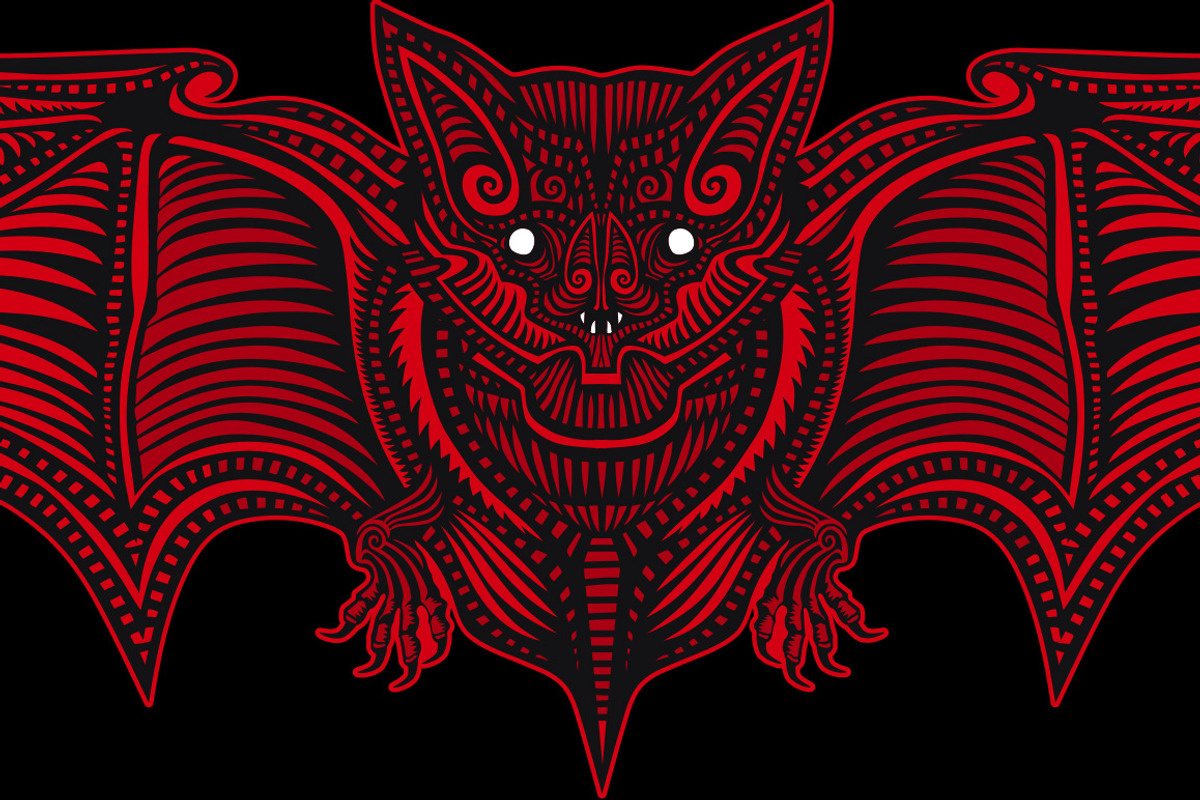 VAMPIRE, an Animal Illustration by Bakhtiozin art graphic (Photo 3 of 4)
