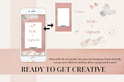 THE STORY CREATOR - Instagram, a Social Media Template by Brand & Palms (Thumbnail 5 of 11)