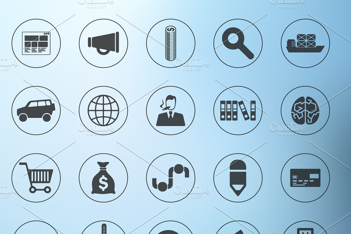 143 BUSINESS icons, an Icon by Palau (Photo 5 of 5)