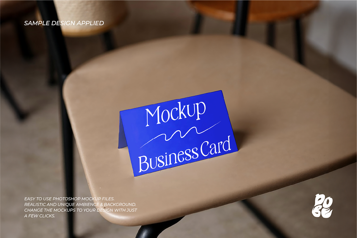 Business Card Mockup Set, a Books & Magazine Mockup by DOBE Studio (Photo 9 of 9)