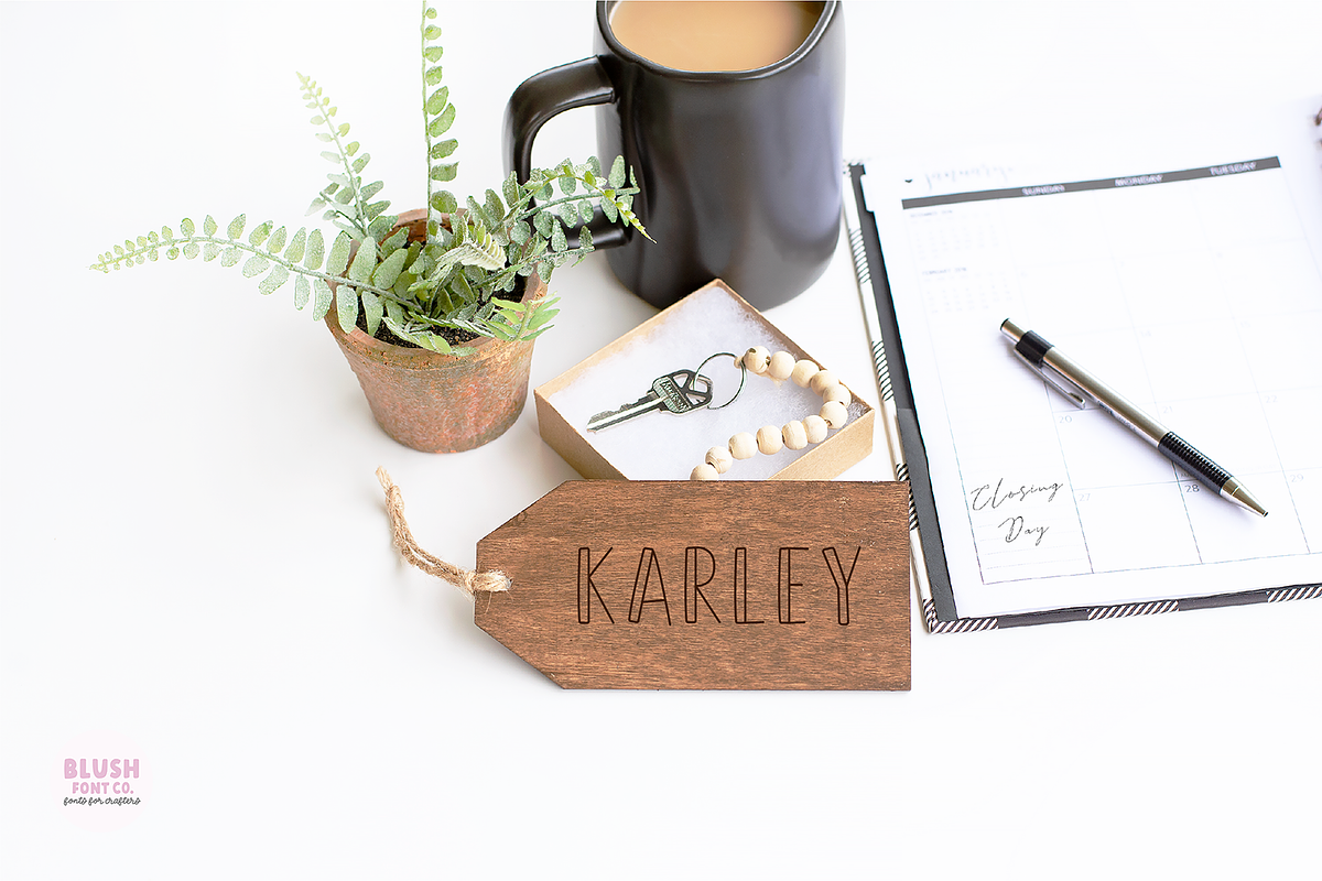 CHARMING SKETCH FONT BUNDLE, a Script Font by Blush Font Co. (Photo 6 of 8)