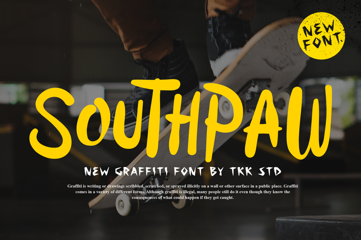 Graffiti Font Bundle - SALE, a Sans Serif Font by tokokoo (Photo 7 of 11)