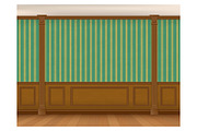 The wall of classic interior. Vector, a Decorative Illustration by belander (Thumbnail 5 of 7)