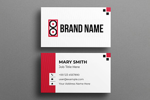 Business Card Template, a Business Card Template by MightyDesign