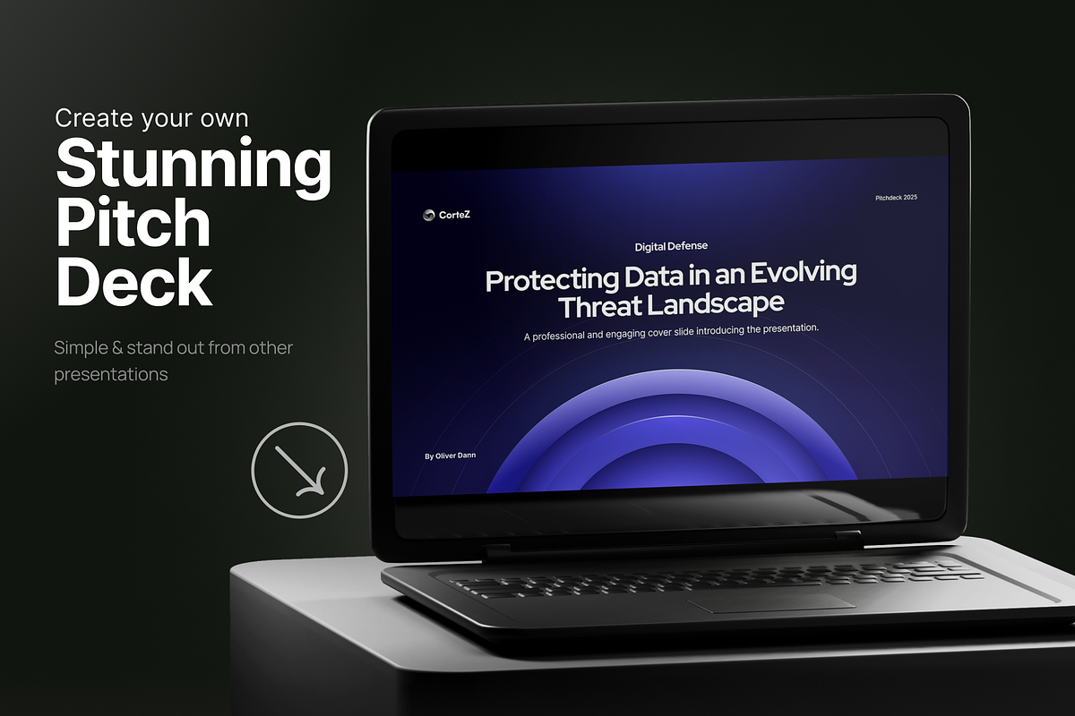 Digital Security Pitch Deck, a Presentation Template by pickolabstudio (Photo 6 of 6)