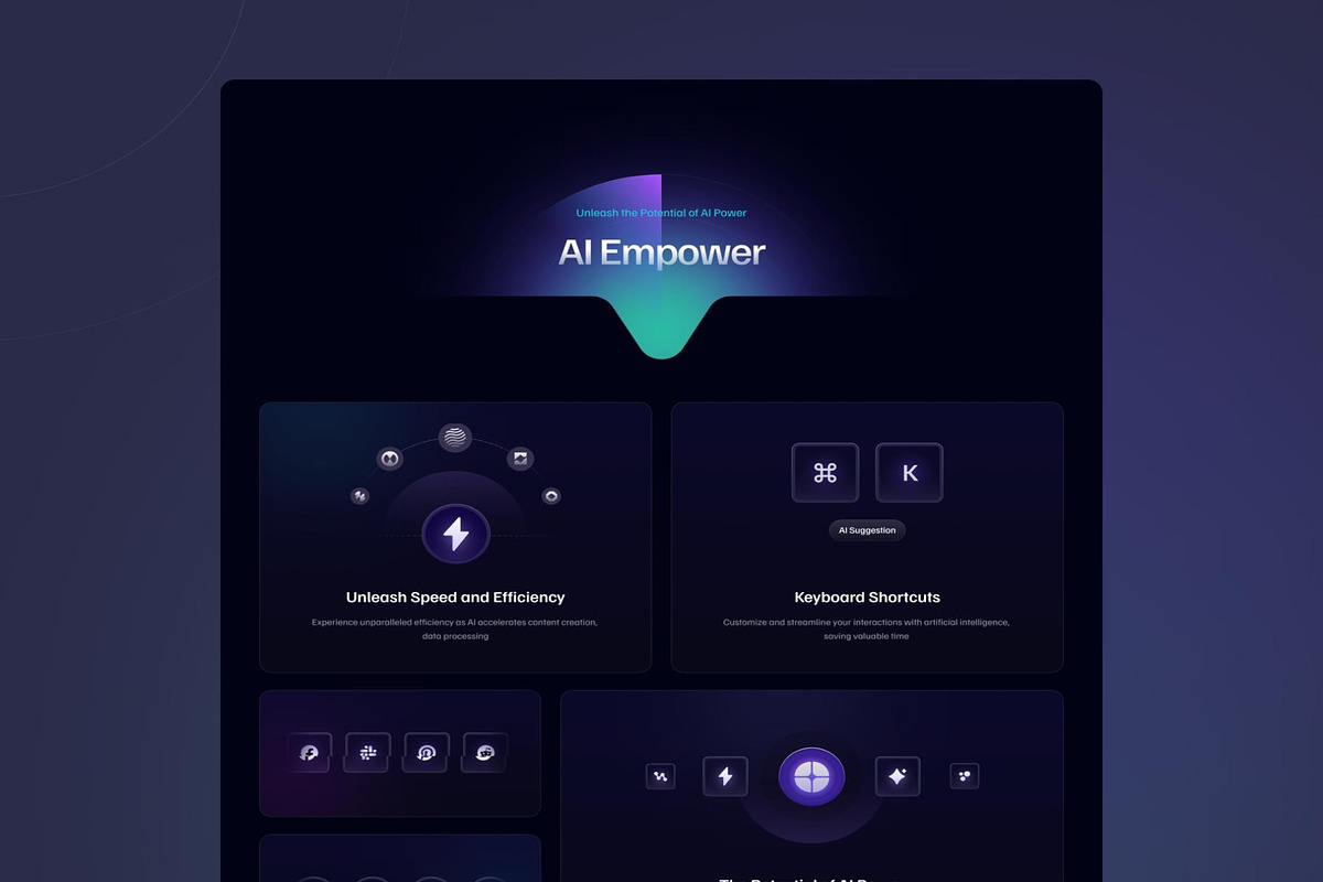 Anius SaaS StartupAI WebsiteTemplate, an UI Kit Template by Lumina_ui_ux202 (Photo 4 of 6)