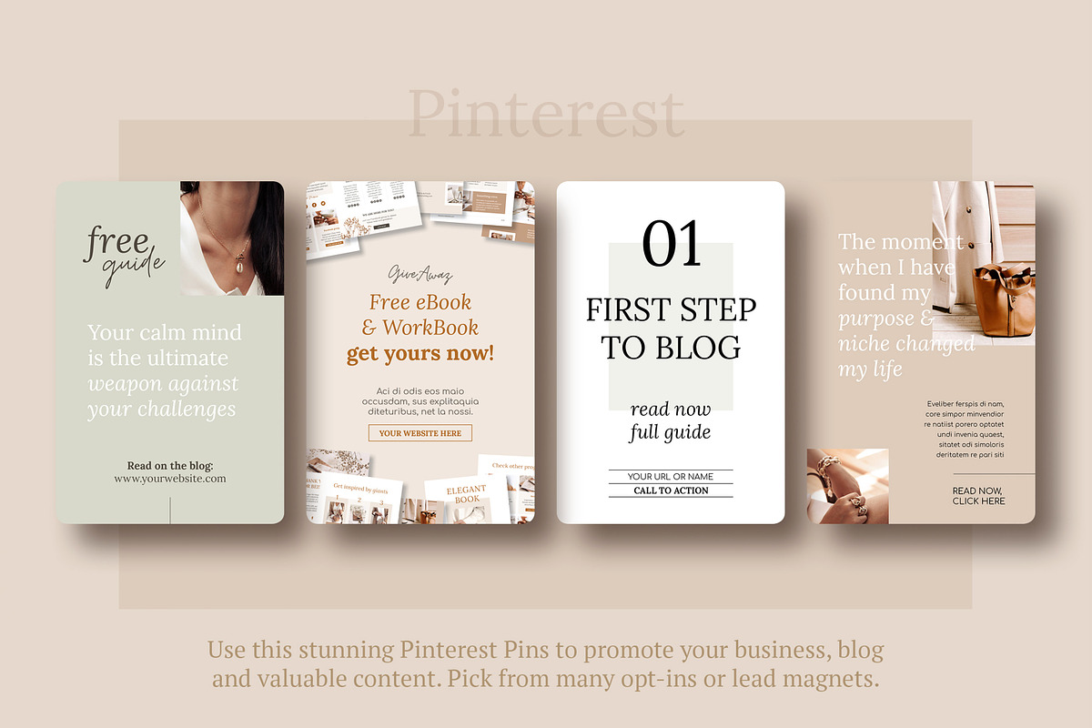 Social Media Bundle / Elegant, a Social Media Template by Mirazz (Photo 11 of 12)