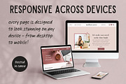 Social Media Manager Canva Website, a Websites & App Template by Made by Melody (Thumbnail 3 of 12)