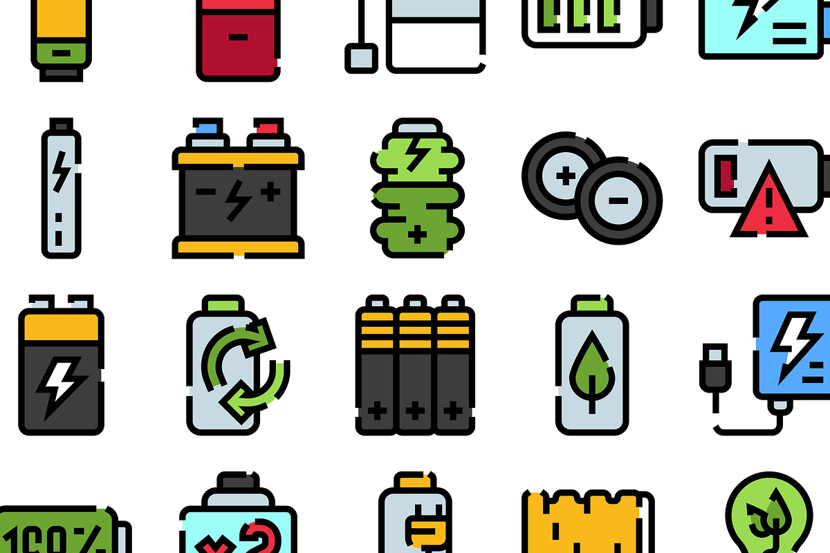 Battery energy power and electricity, an Object Graphic by pikepicture (Photo 3 of 3)