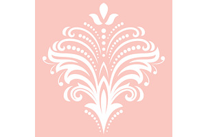 Floral Vector Abstract Pattern, a Decorative Illustration by FineArtStudio