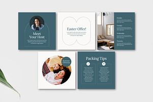 Airbnb Social Media Template