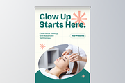 Beauty Clinic Promo Banner, a Print Template by Annora Studio (Thumbnail 3 of 6)