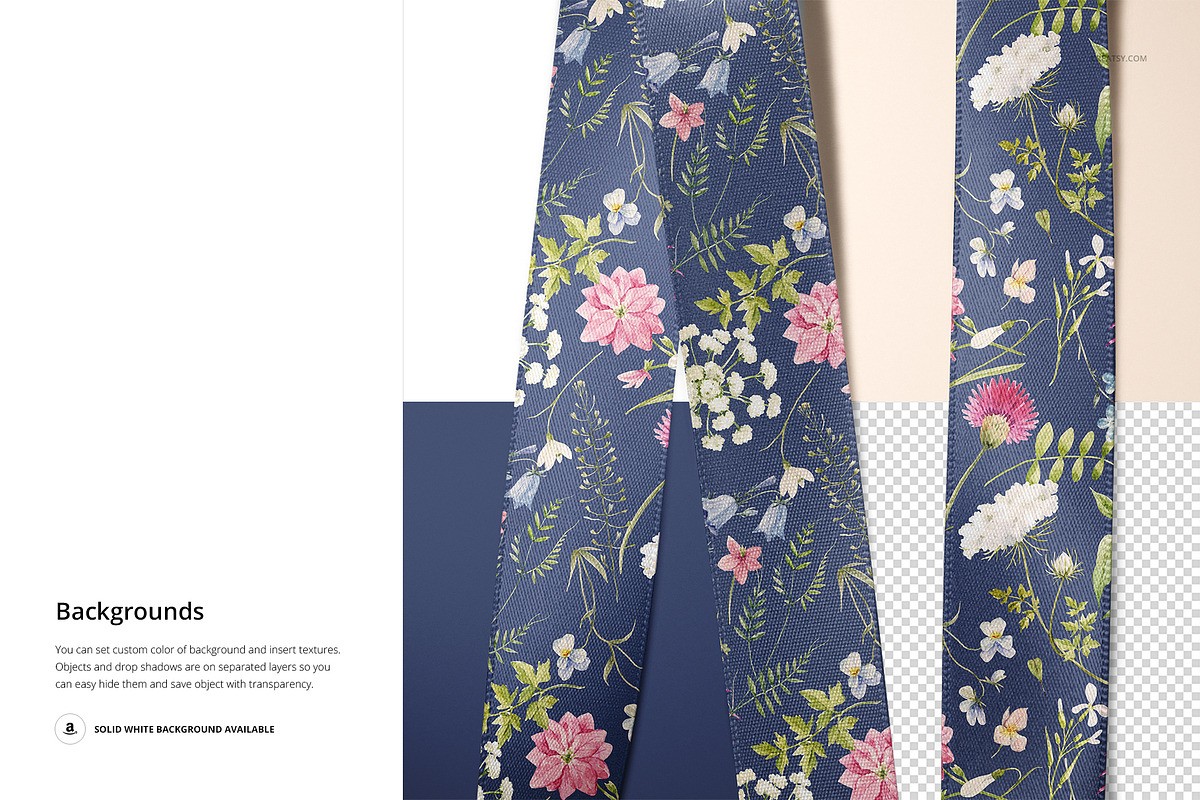 Ribbon Mockup Set, a Packaging Mockup by Creatsy (Photo 7 of 10)