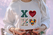 Latch Hook Yarn Valentine XOXO Png, an Illustration by designcity5 (Thumbnail 5 of 8)