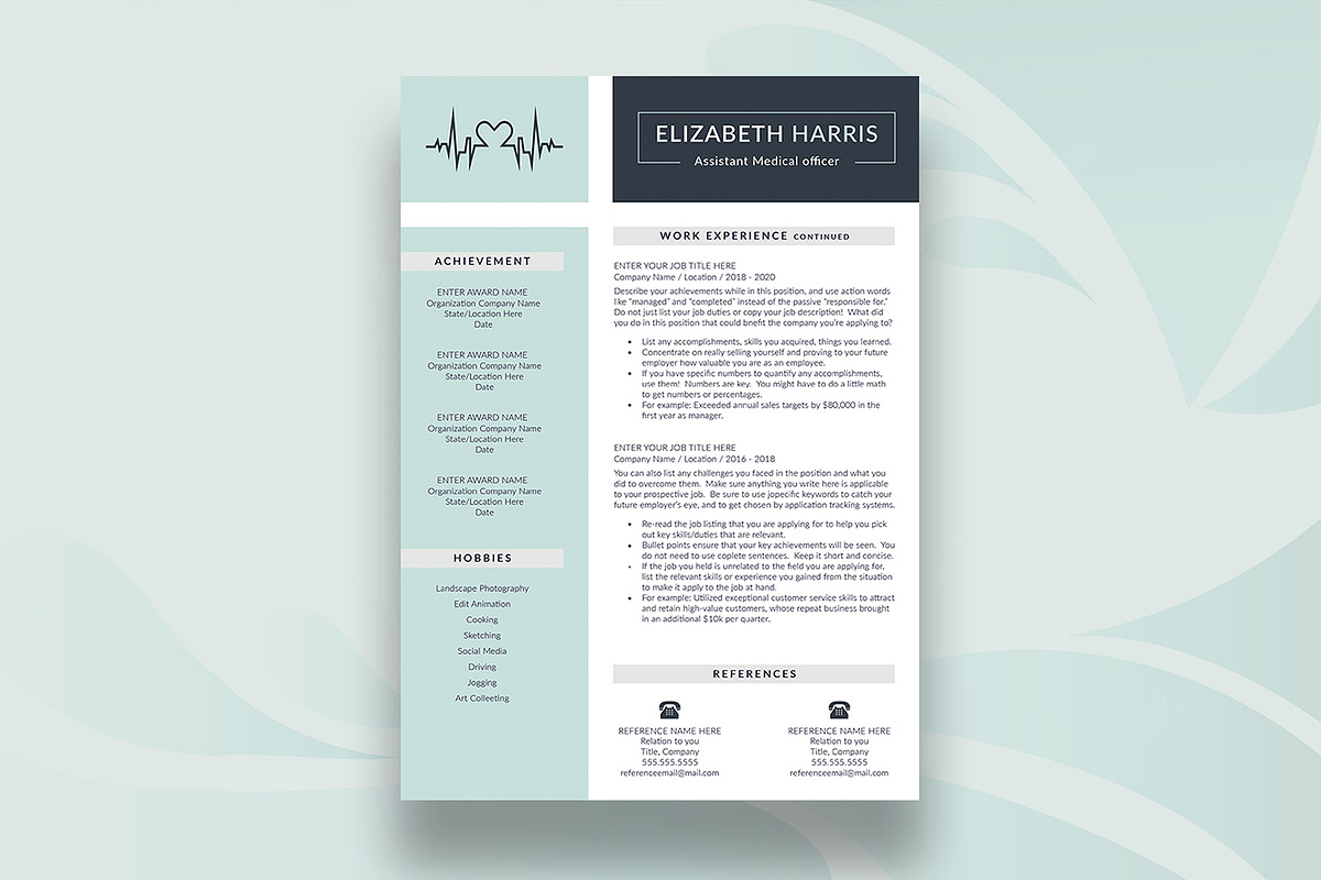 Resume, a Stationery Template by DesignDevisers (Photo 3 of 10)