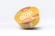 Instant Food Bowl Mock-Up, a Packaging Mockup by DesignRushMarket (Thumbnail 3 of 6)